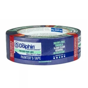 Blue Dolphin kül-beltéri kék festő- maszkoló szalag 14napos UV-álló 48mm x 50m